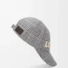 Cappellino in lana blu/bianco Cappellino in lana blu/bianco