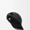 Cappellino in tela nera