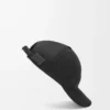 Cappellino in tela nera