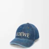 Cappellino LOEWE in denim Denim Blue
