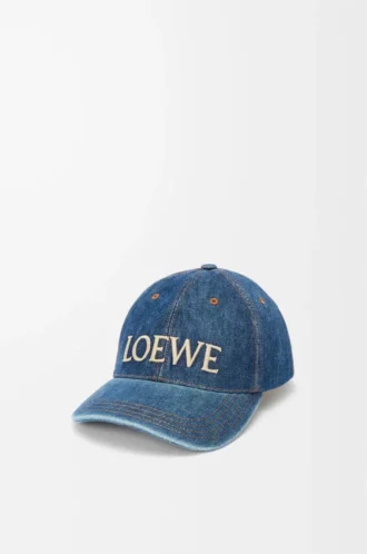 Cappellino LOEWE in denim Denim Blue Cappellino LOEWE in denim Denim Blue