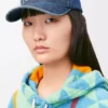 Cappellino LOEWE in denim Denim Blue