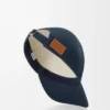 Cappellino LOEWE in tela blu navy
