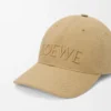 Cappellino LOEWE in tela color sabbia