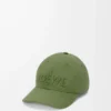Cappellino LOEWE in tela verde salvia Cappellino LOEWE in tela verde salvia