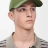 Cappellino LOEWE in tela verde salvia Cappellino LOEWE in tela verde salvia