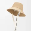 Cappello da pescatore in tela color sabbia