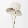 Cappello da pescatore in tela Soft White Cappello da pescatore in tela Soft White