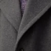 Cappotto corto in lana grigio melange Cappotto corto in lana grigio melange