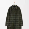 Cappotto in cotone e lana Nero Cappotto in cotone e lana Nero