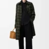 Cappotto in cotone e lana Nero Cappotto in cotone e lana Nero
