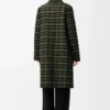 Cappotto in cotone e lana Nero Cappotto in cotone e lana Nero