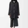 Cappotto in lana e cashmere Charcoal Melange Cappotto in lana e cashmere Charcoal Melange
