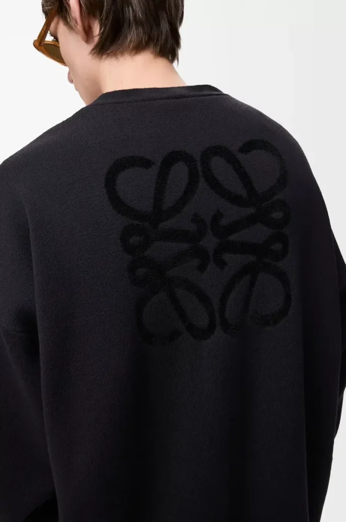 Cardigan in misto lana nero