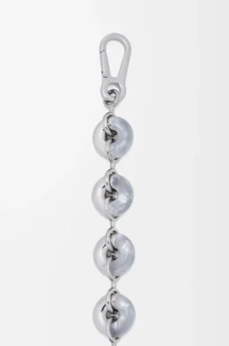 Catena a maglie Donut Nacre/Palladium