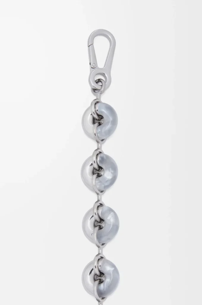 Catena a maglie Donut Nacre/Palladium Catena a maglie Donut Nacre/Palladium