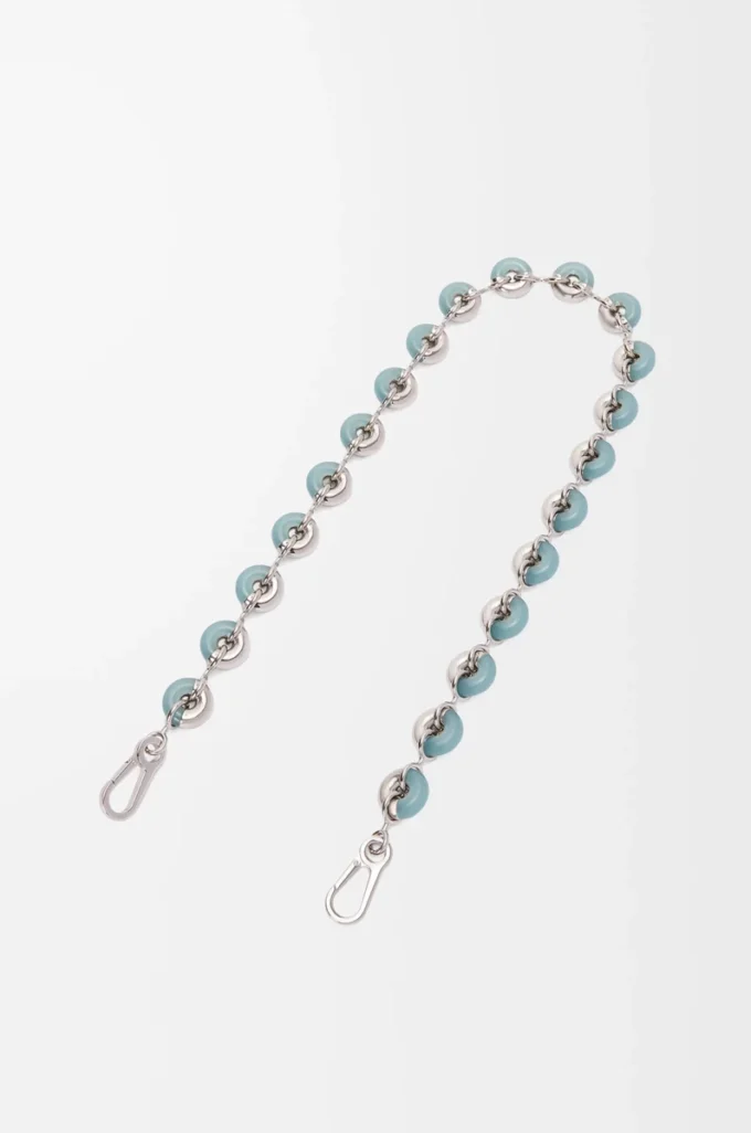 Catena a maglie donut Water/Palladium Catena a maglie donut Water/Palladium