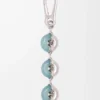 Catena a maglie donut Water/Palladium Catena a maglie donut Water/Palladium