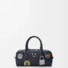 Cats Amazona 23 borsa corta in denim ricamato Blu Cats Amazona 23 borsa corta in denim ricamato Blu