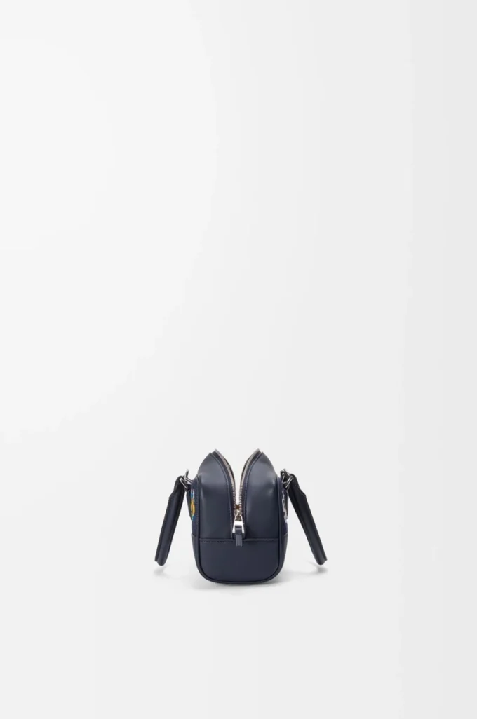 Cats Amazona 23 borsa corta in denim ricamato Blu Cats Amazona 23 borsa corta in denim ricamato Blu