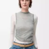 Cintura reversibile Anagram in pelle di vitello liscia Warm Desert/Light Oat/Bronze