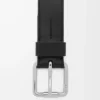 Cintura Roller Curve in morbida pelle di vitello lucida Black/Palladium Cintura Roller Curve in morbida pelle di vitello lucida Black/Palladium