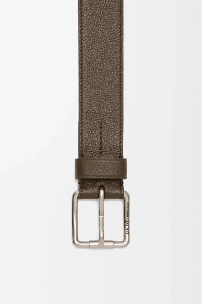 Cintura Roller Curve in morbida pelle di vitello martellata Tundra/Vintage Palladium Cintura Roller Curve in morbida pelle di vitello martellata Tundra/Vintage Palladium