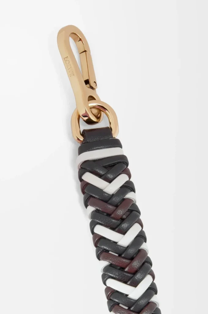 Cinturino corto Arrow in pelle di vitello Nero/Cioccolato Cinturino corto Arrow in pelle di vitello Nero/Cioccolato