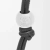 Cinturino personalizzabile in pelle di vitello classica Black/Palladium Cinturino personalizzabile in pelle di vitello classica Black/Palladium