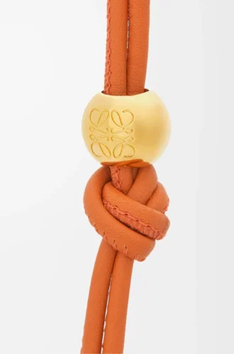 Cinturino personalizzabile in pelle di vitello classica Maple Orange