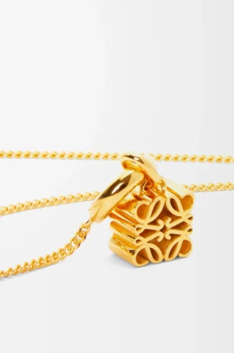 Ciondolo Anagramma in argento sterling Oro
