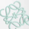 Ciondolo Anagramma Smalto Celadon chiaro