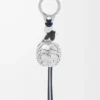 Ciondolo con dado Magpie Blu navy intenso/Argento