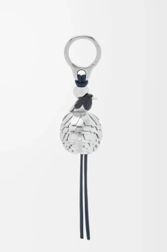 Ciondolo con dado Magpie Blu navy intenso/Argento