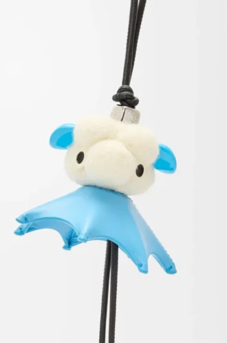 Ciondolo Fluffy Puzz Nero/Bianco