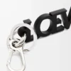 Ciondolo LOEWE Signature in pelle di vitello liscia Nero