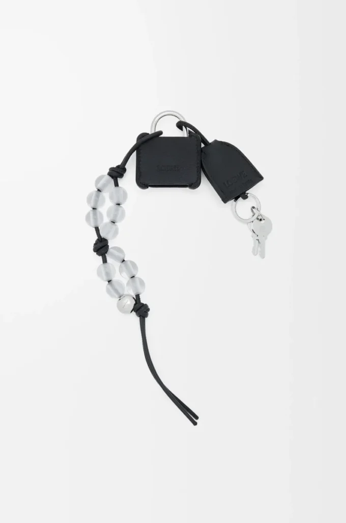 Ciondolo lucchetto Amazona nero/argento Ciondolo lucchetto Amazona nero/argento