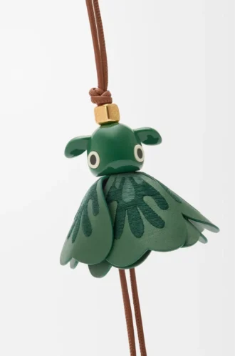 Ciondolo Lucky Puzz marrone chiaro/verde scuro