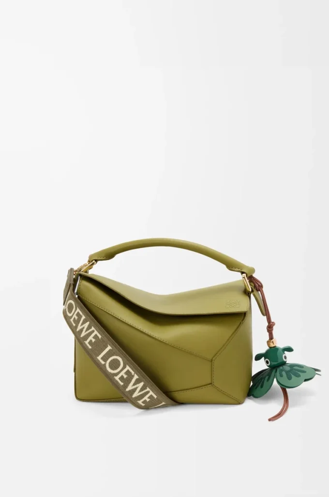 Ciondolo Lucky Puzz marrone chiaro/verde scuro Ciondolo Lucky Puzz marrone chiaro/verde scuro