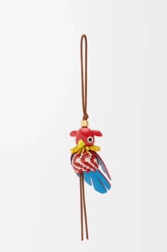 Ciondolo Parrot Puzz Marrone chiaro/Rosso