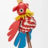 Ciondolo Parrot Puzz Marrone chiaro/Rosso