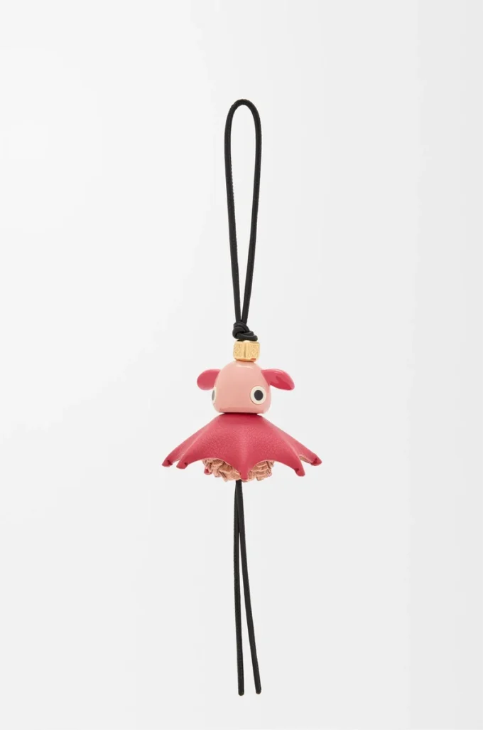 Ciondolo Pink Puzz Nero/Rosa