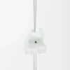 Ciondolo Snow Bunny in shearling bianco