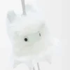 Ciondolo Snow Bunny in shearling bianco