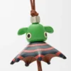 Ciondolo Stripey Puzz marrone chiaro/verde
