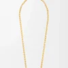 Collana Anagram Pebble in argento sterling e cristalli Oro/Multicolore Collana Anagram Pebble in argento sterling e cristalli Oro/Multicolore