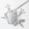 Collana con rana in argento
