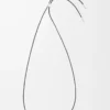 Collana Flor in argento sterling e cristalli Giallo/Argento