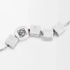 Collana Pebble Cube in argento sterling Argento