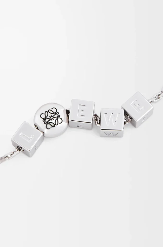 Collana Pebble Cube in argento sterling Argento